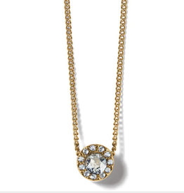 Brighton JM0072 Gold Illumina Solitaire Necklace