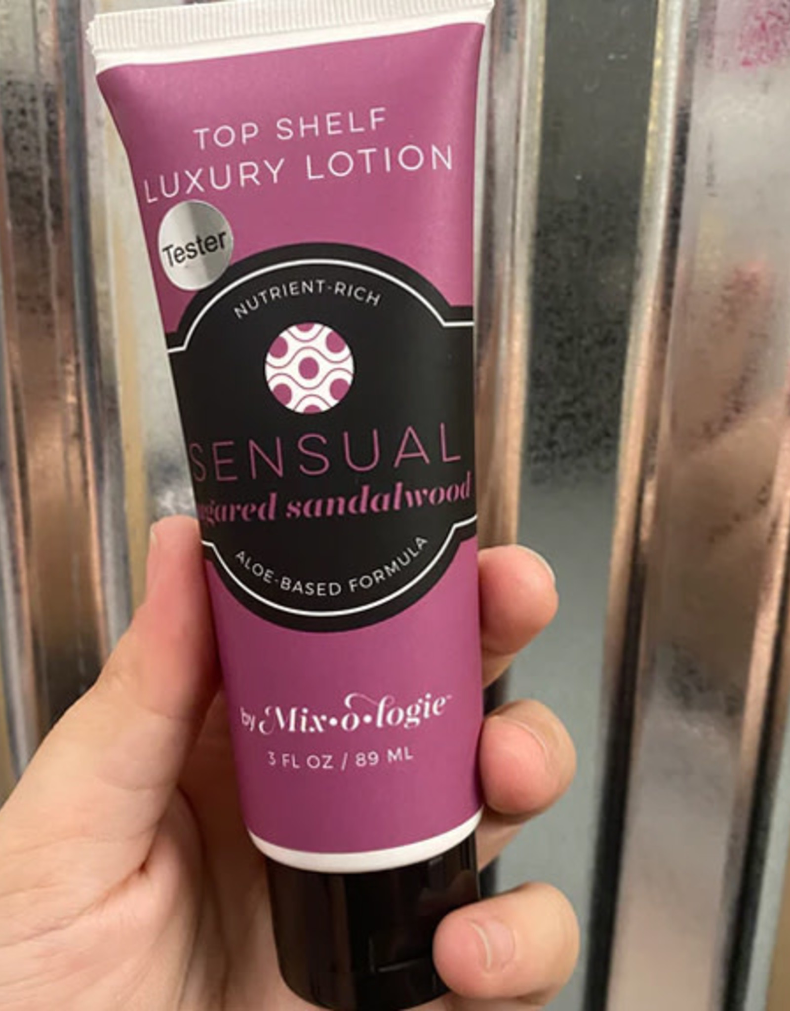 Mixologie Top Shelf Luxury Lotion 3 oz. Sensual (Sugared Sandalwood)