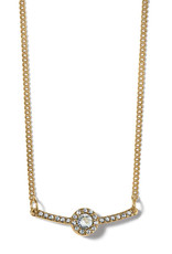 Brighton Brighton JM1802 Gold Illumina Bar Necklace