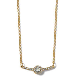 Brighton Brighton JM1802 Gold Illumina Bar Necklace