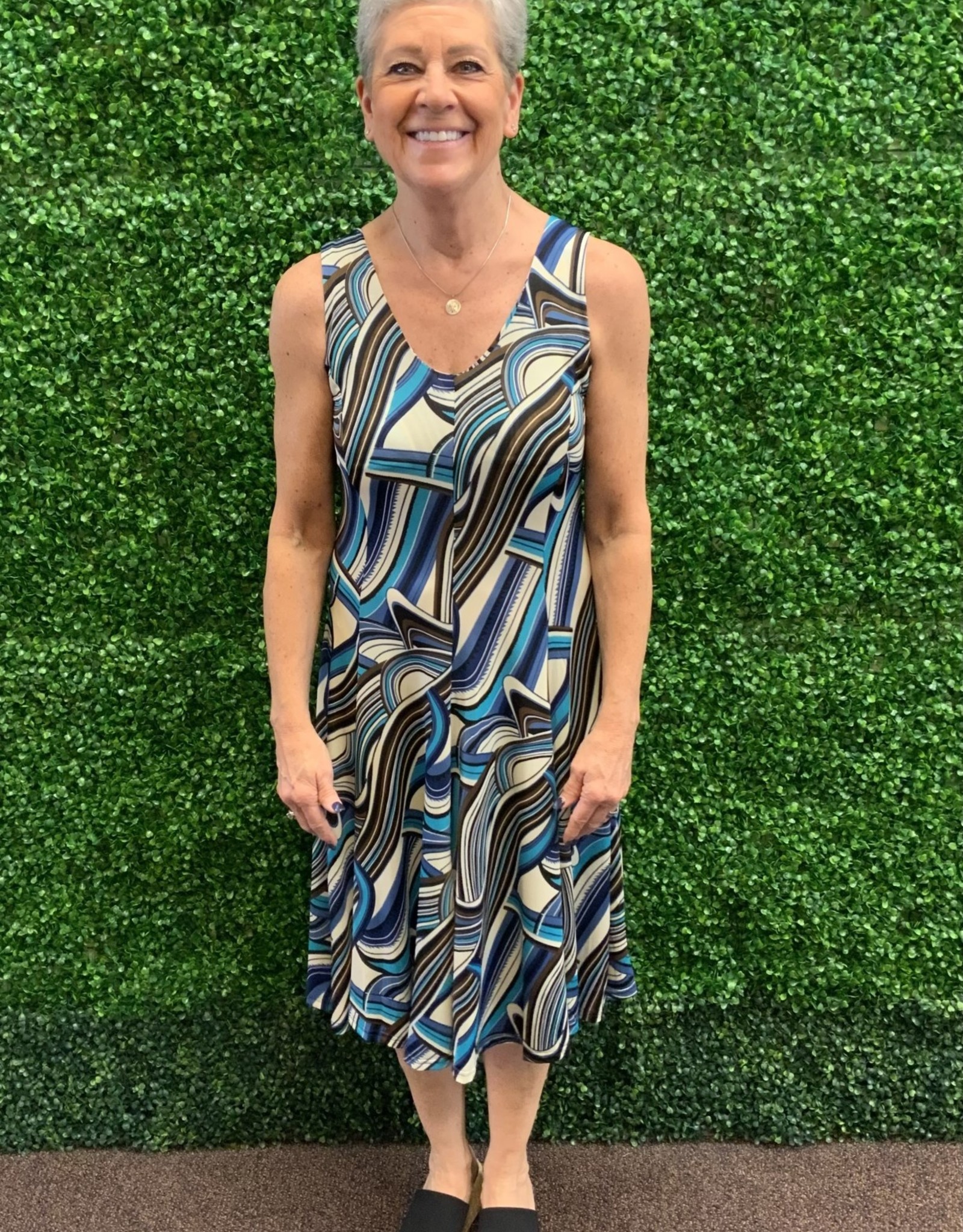 Shades Of Blue Dress