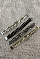 - 3 Diamond Multi Strand Magnetic Bracelet