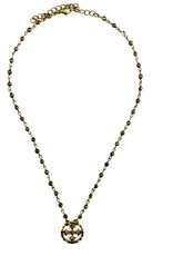 - Dainty Cross Coin Necklace