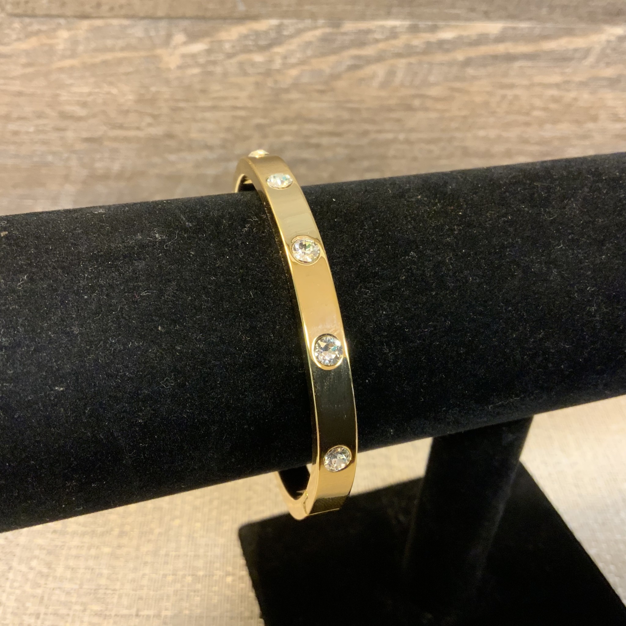 18 Karat Yellow Gold Bamboo Bangle Bracelet – Aurum Jewelers