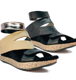 - Modzori Olivia Taupe & Black  Reversible Sandal