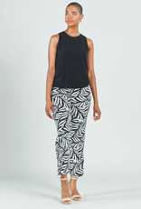 Clara Sunwoo Clara S. TK24 Black High Scoop Neck Dressy Tank Top