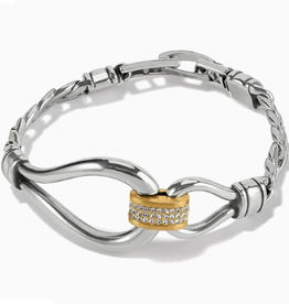 Brighton Silver w/Gold Meridian Suez Two Tone Bracelet