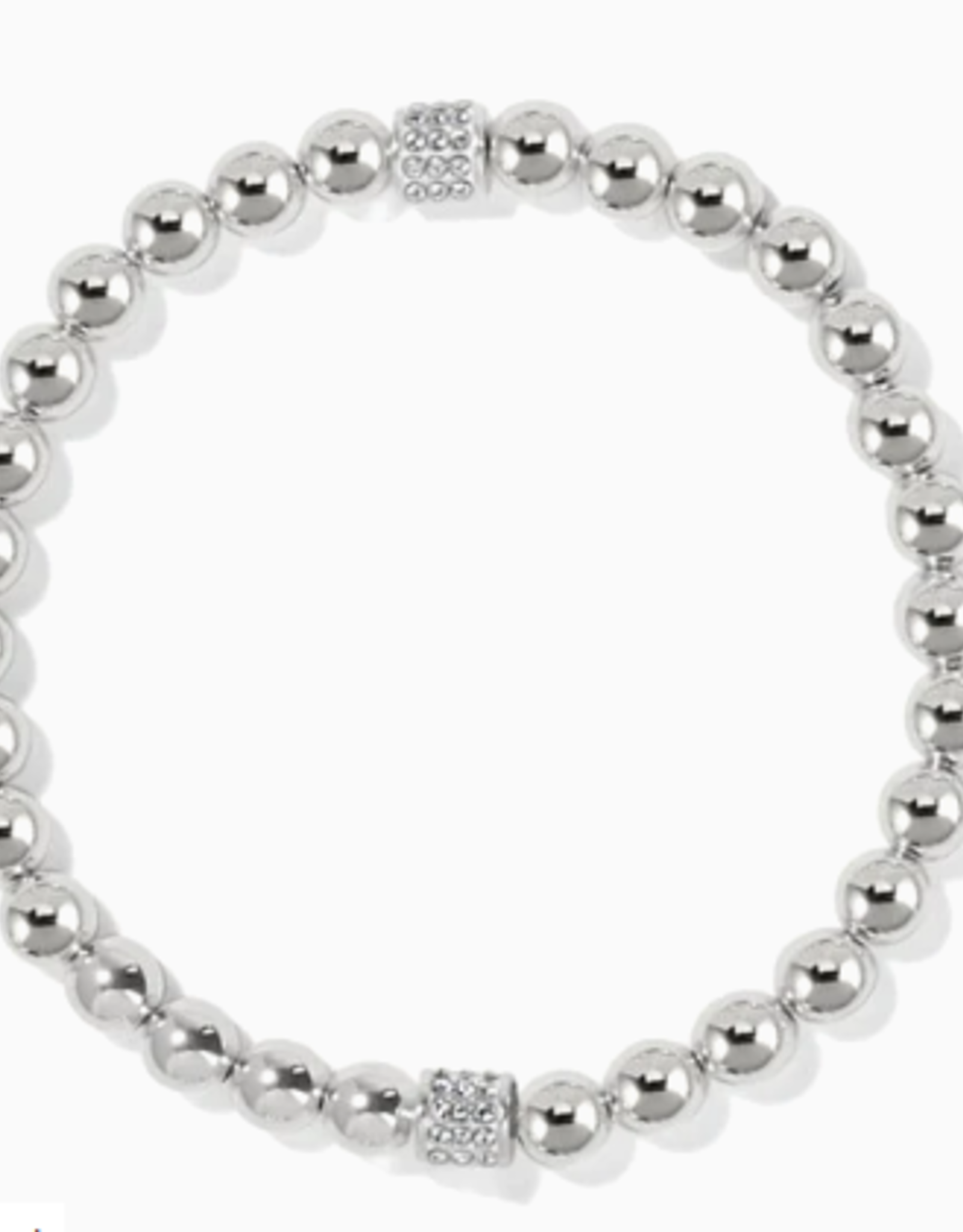 Brighton Brighton JF0084 Silver Meridian Petite Stretch Bracelet CC