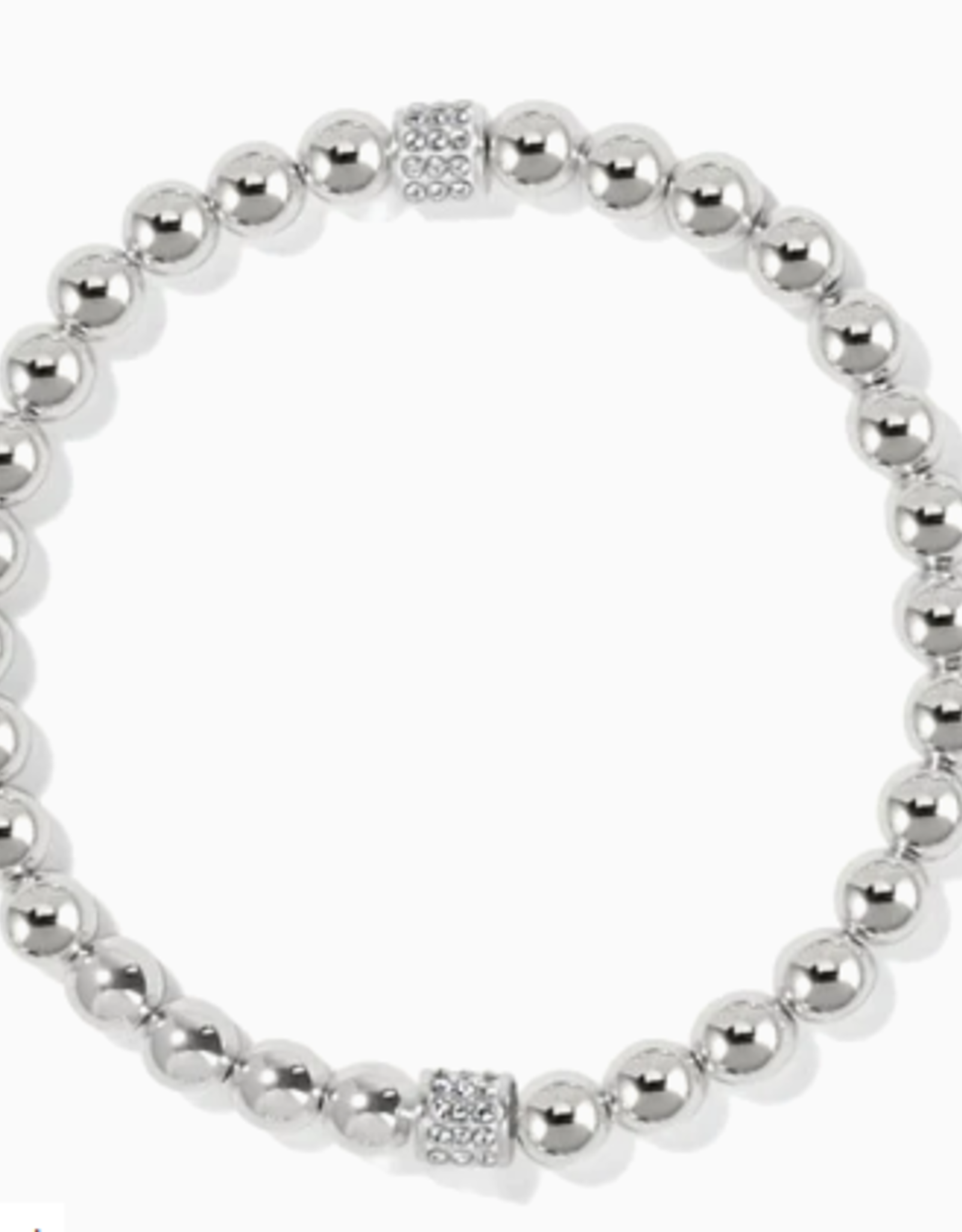 Brighton Silver Meridian Petite Stretch Bracelet