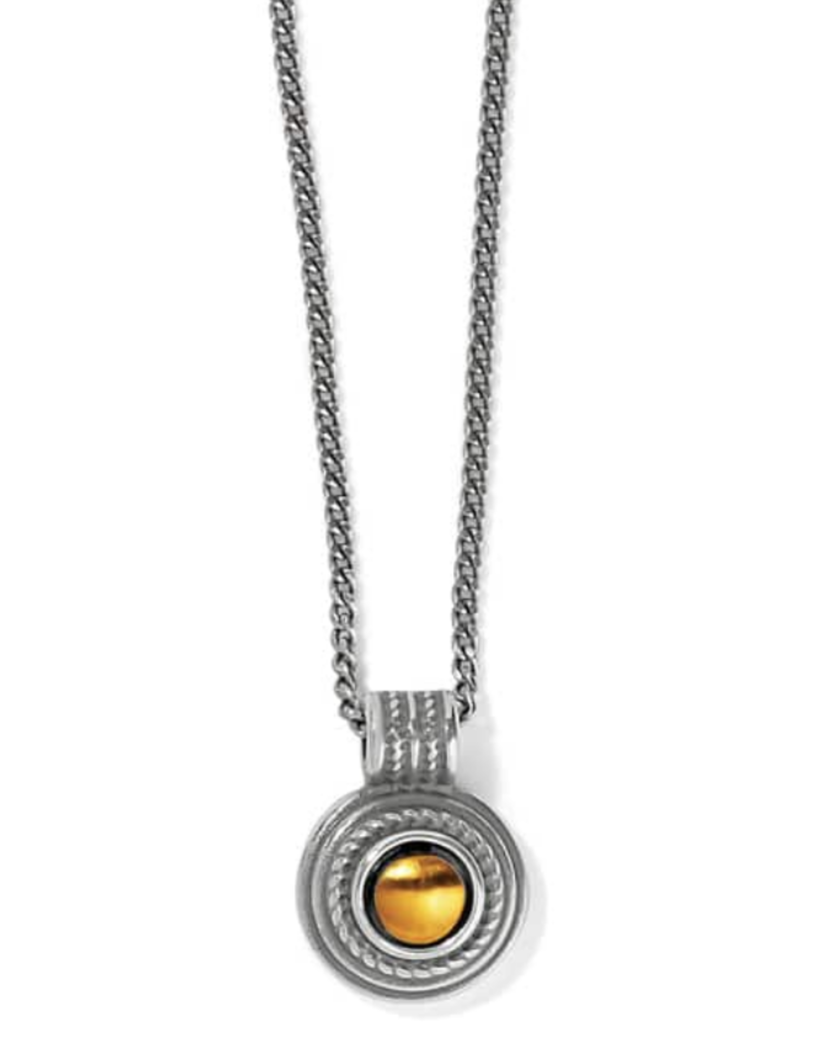 Brighton Silver/Gold Monete Petite Necklace