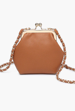 Brown Cleo Coin Pouch Crossbody