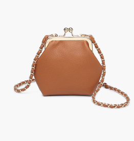 Brown Cleo Coin Pouch Crossbody