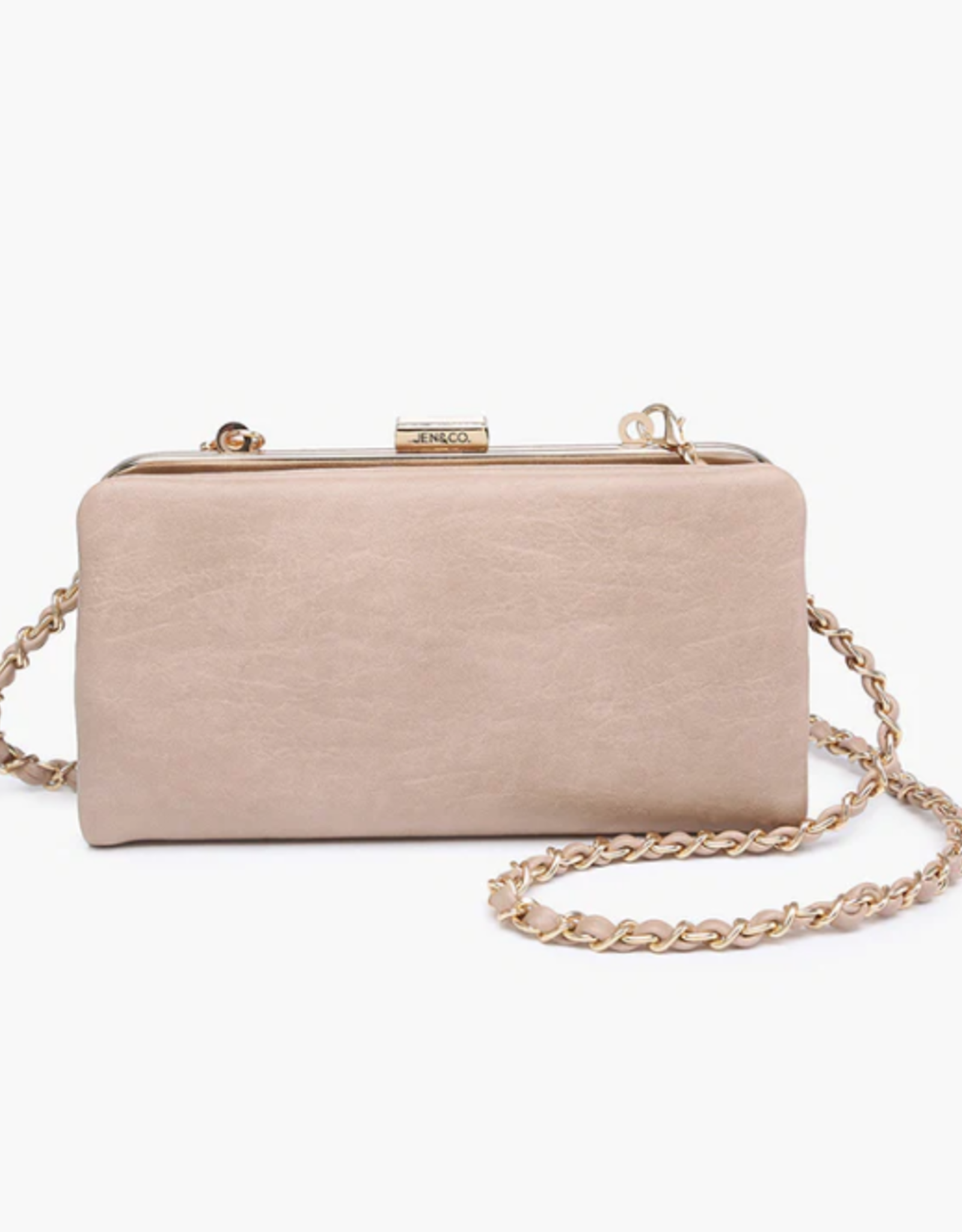 Gold Sue Wallet Pouch Crossbody