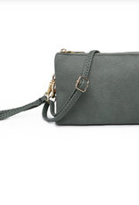 - Slate Crossbody / Wristlet Handbag