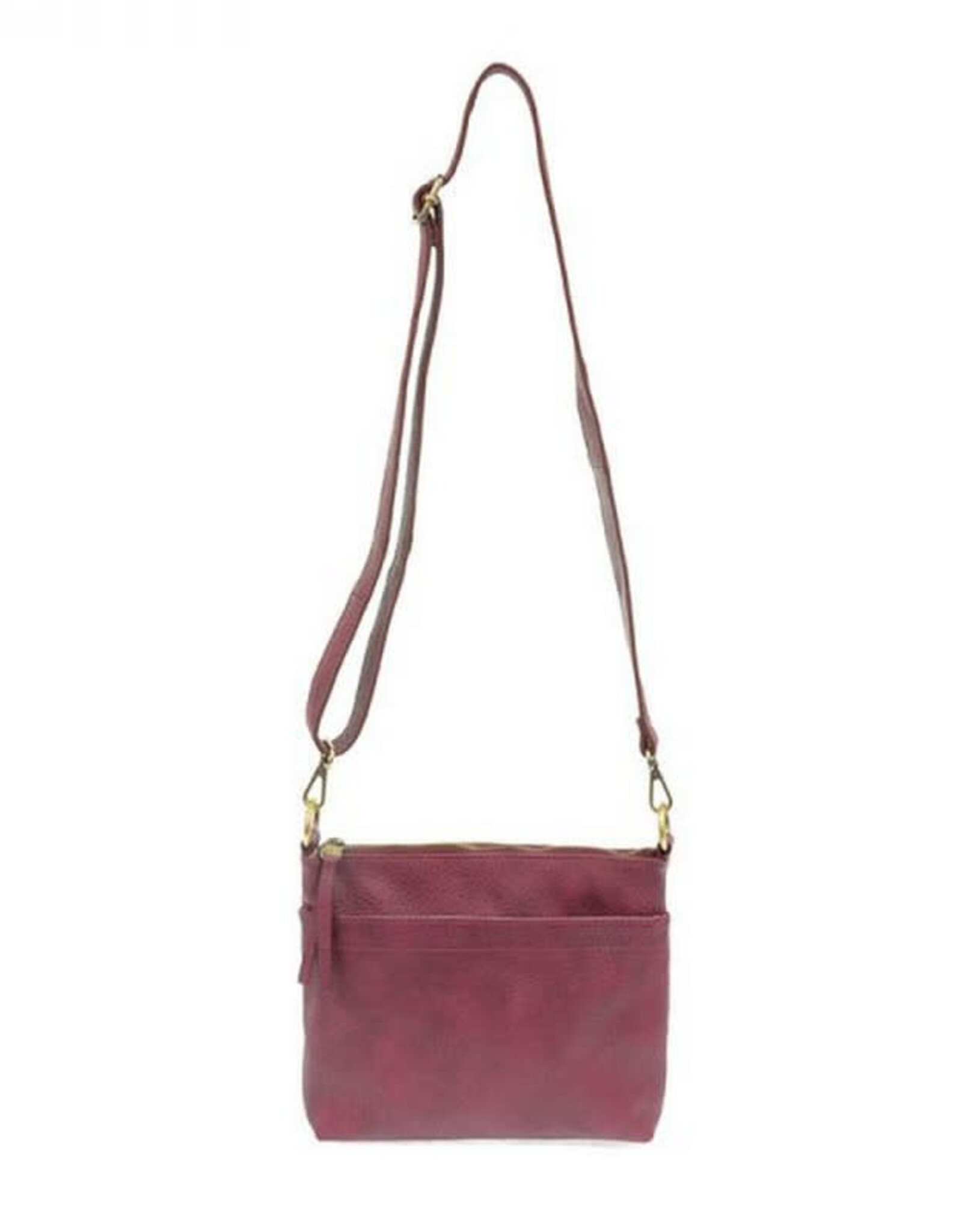 - Burgundy Liana Crossbody Bag