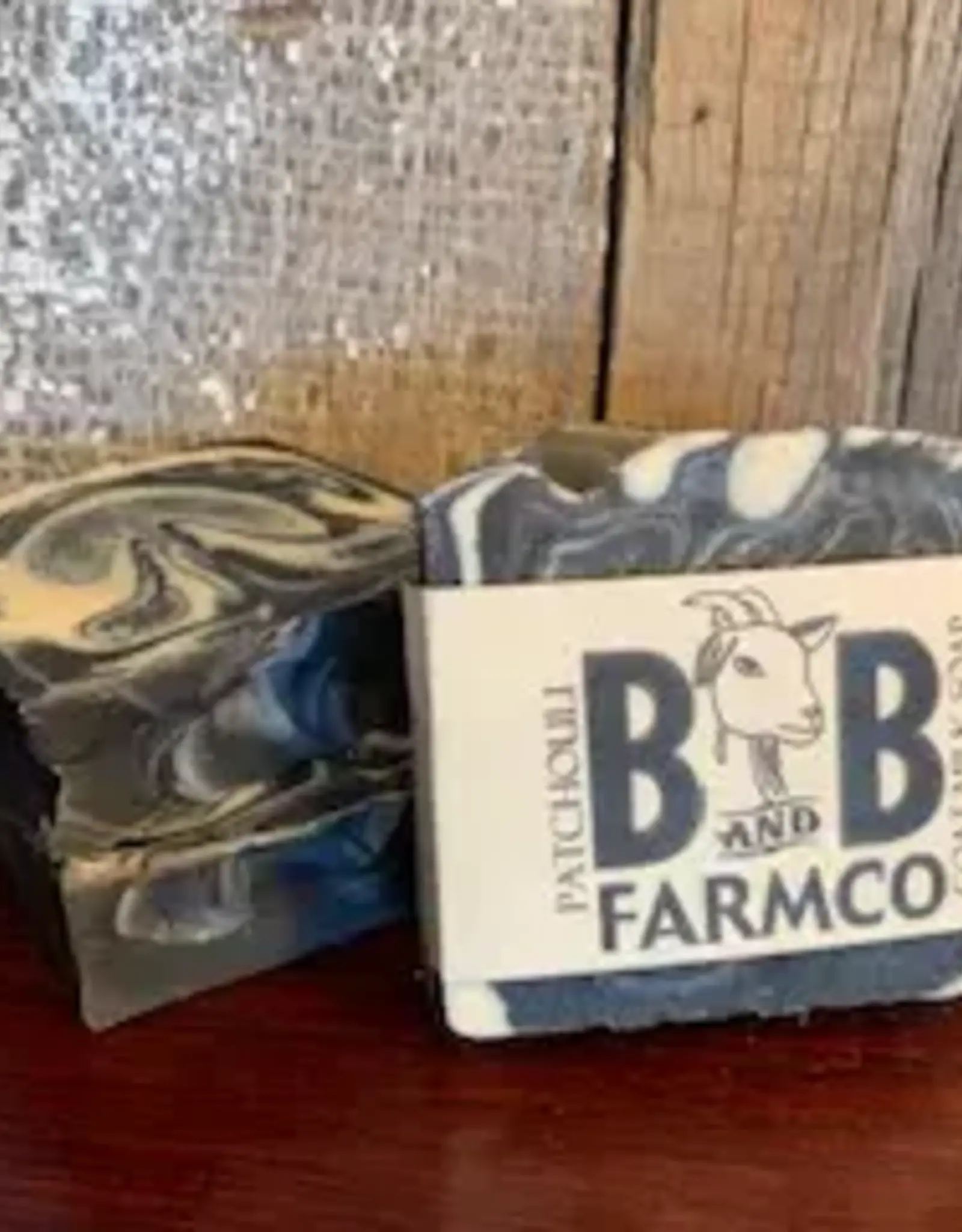 B and B Farm Co Patchouli Goat Milk Soap