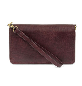 Aubergine Billie Mini Organizer Crossbody Bag