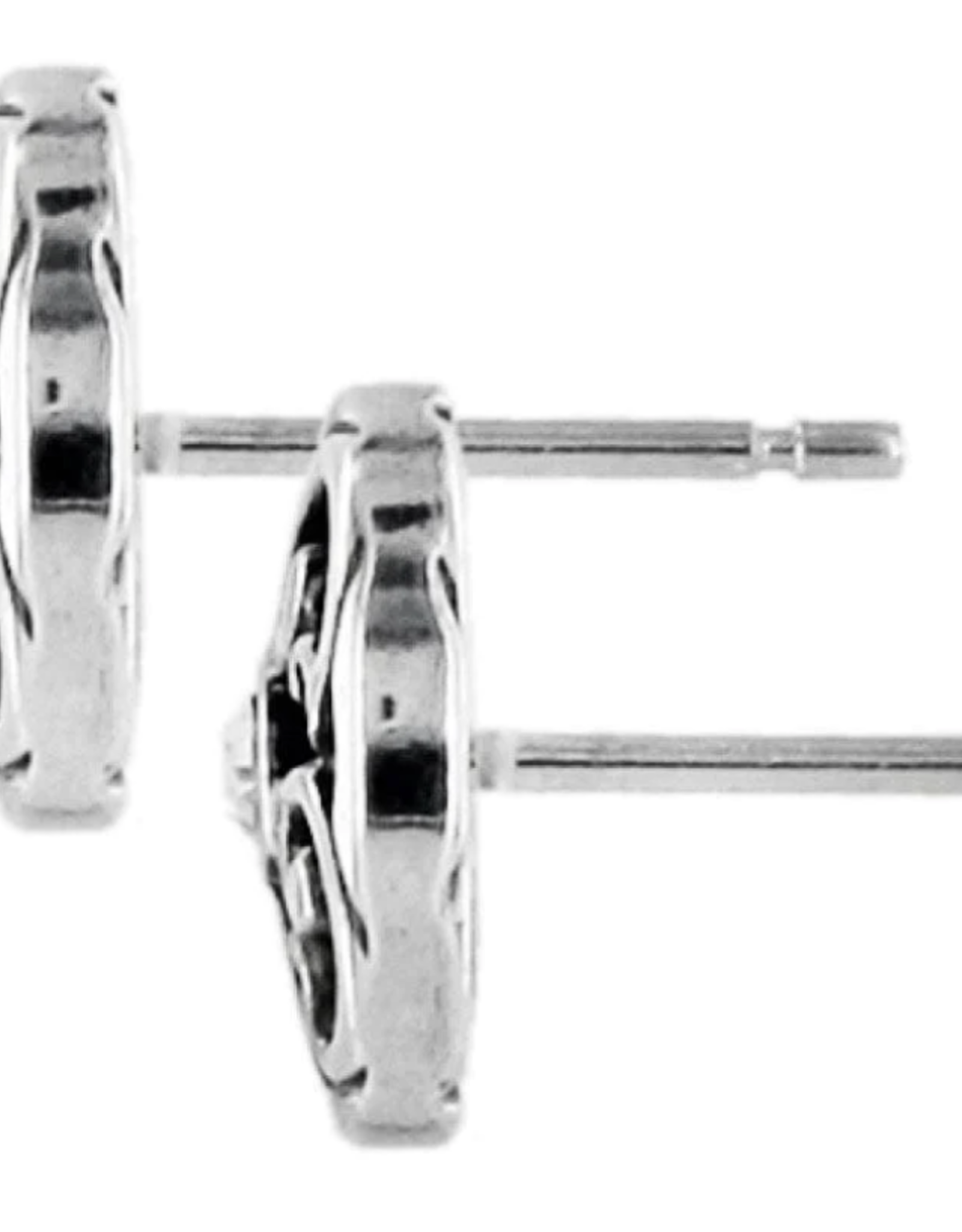 Brighton Brighton J20822 Silver Betsey Mini Post Earrings