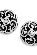 Brighton Brighton J20822 Silver Betsey Mini Post Earrings