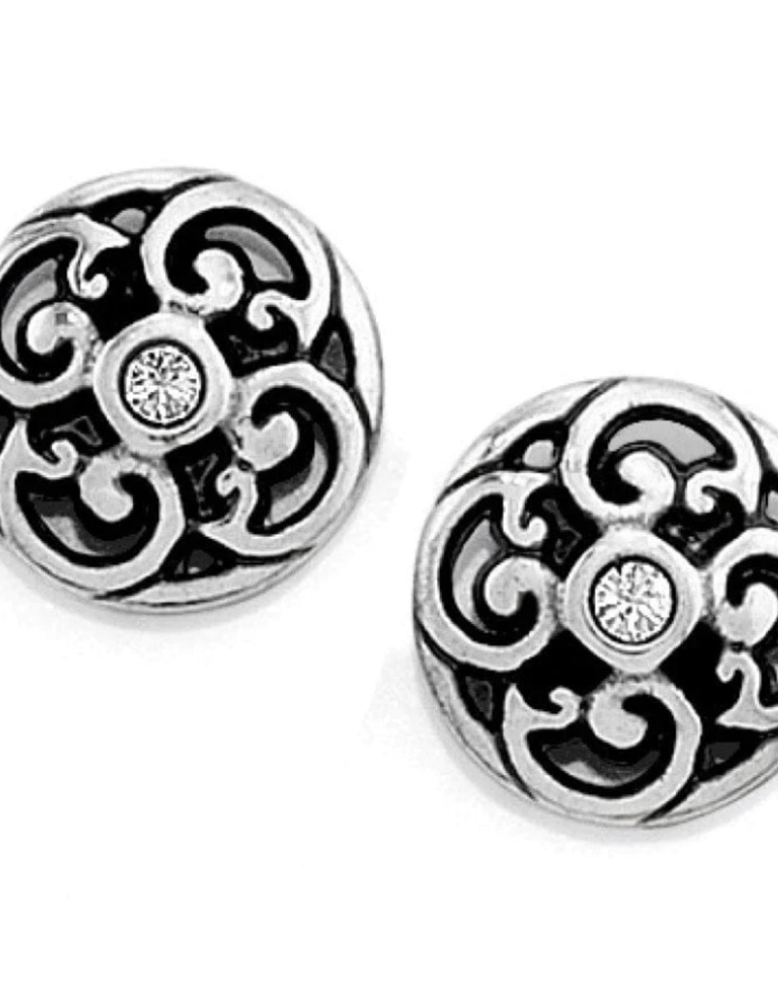Brighton Brighton J20822 Silver Betsey Mini Post Earrings