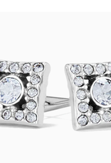 Brighton Silver Illumina Diamond Post Earrings