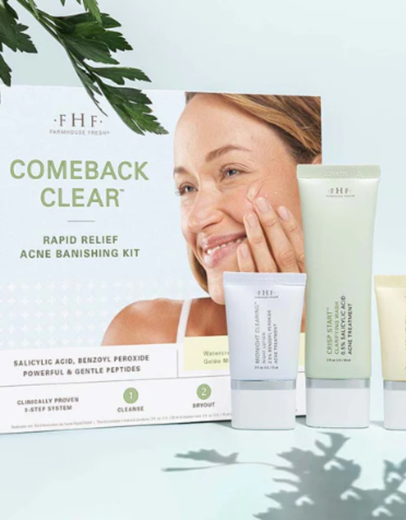 Farmhouse Fresh Comeback Clear Rapid Relief Acne Kit