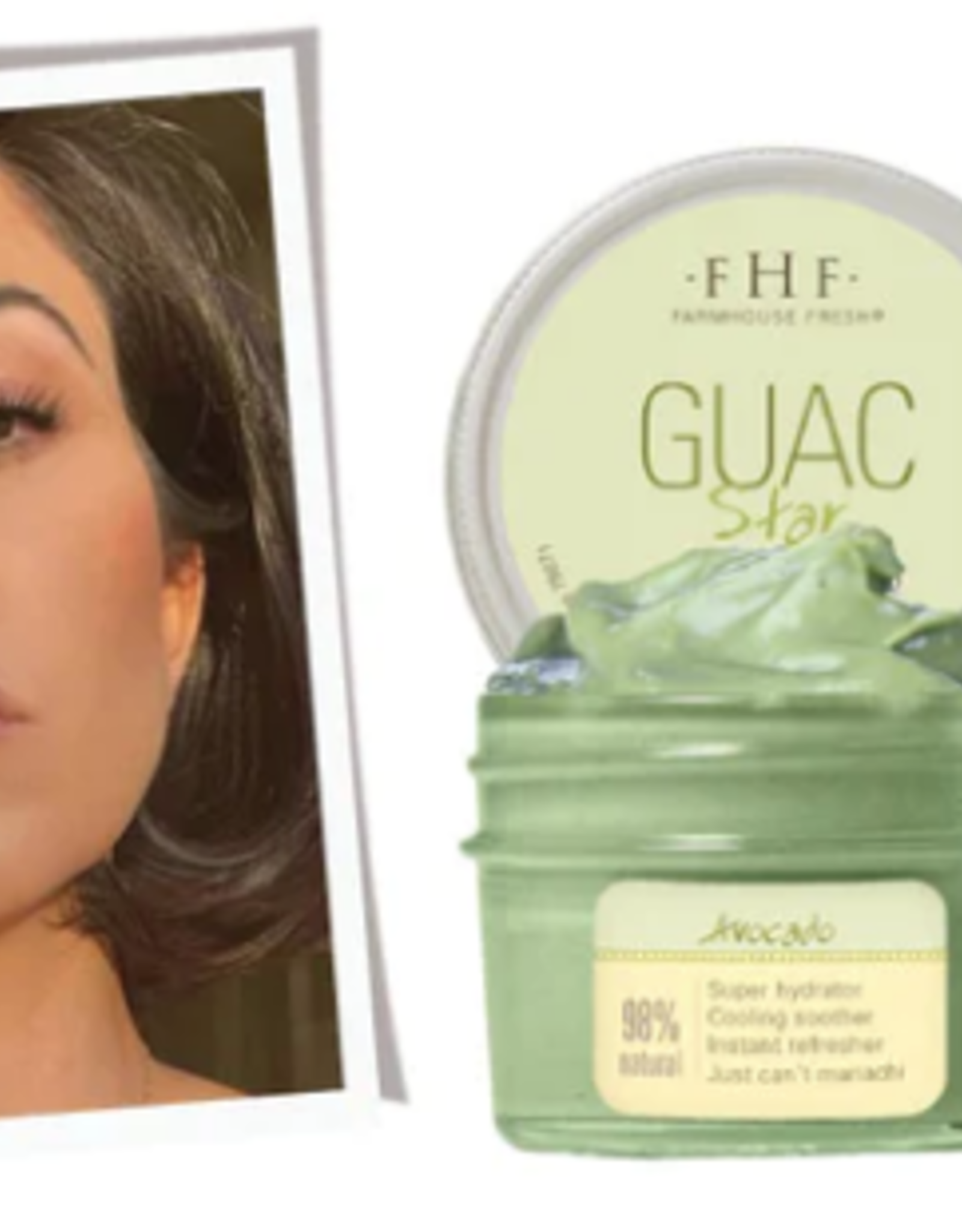 Farmhouse Fresh Farmhouse Fresh Guac Star Soothing Avocado Hydrating Mask
