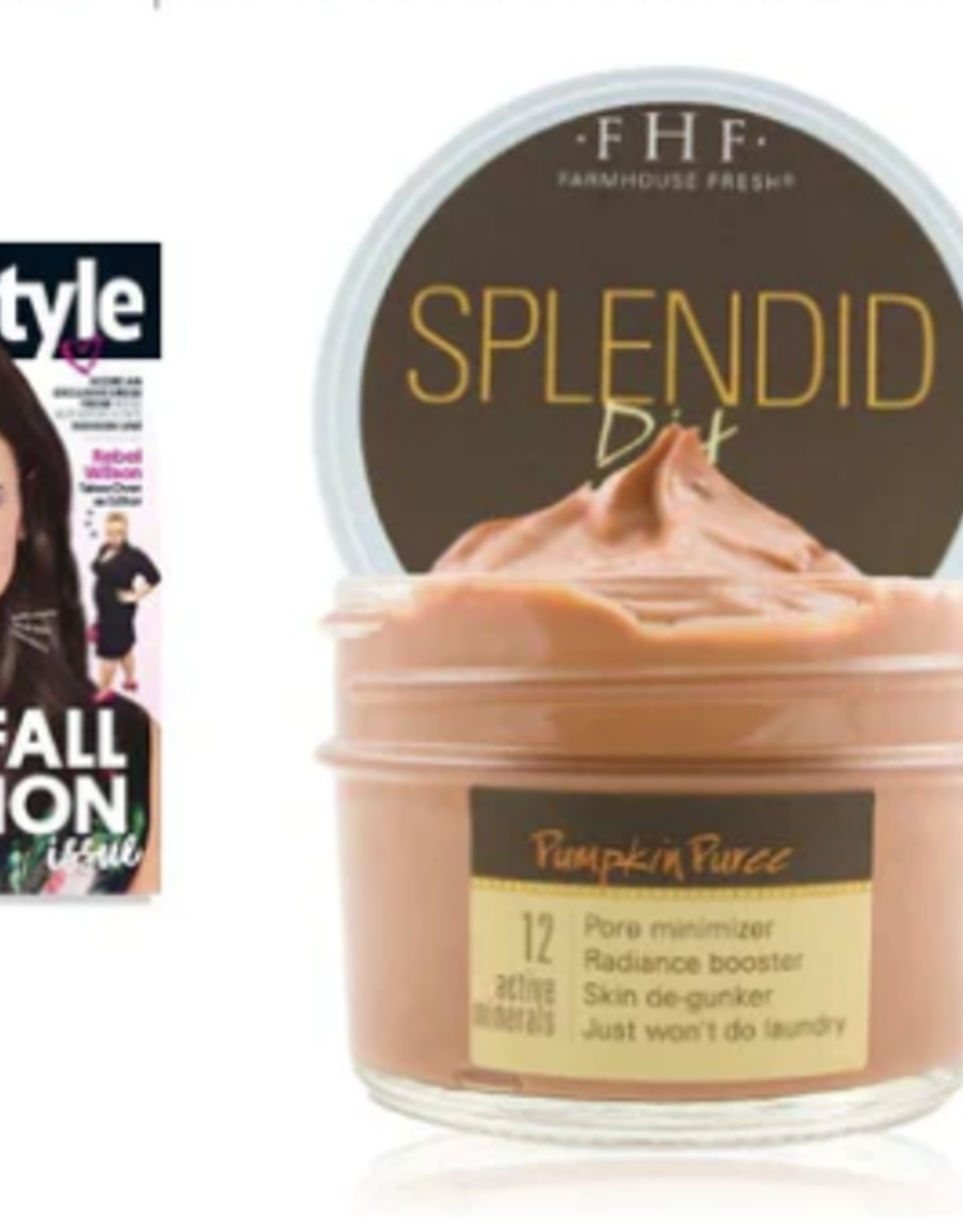 Farmhouse Fresh Farmhouse Fresh Splendid Dirt Nutrient Mud Mask with Organic Pumpkin Puree