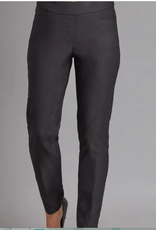 Black Pull-On-Ankle W/Front & Back Pocket Pant