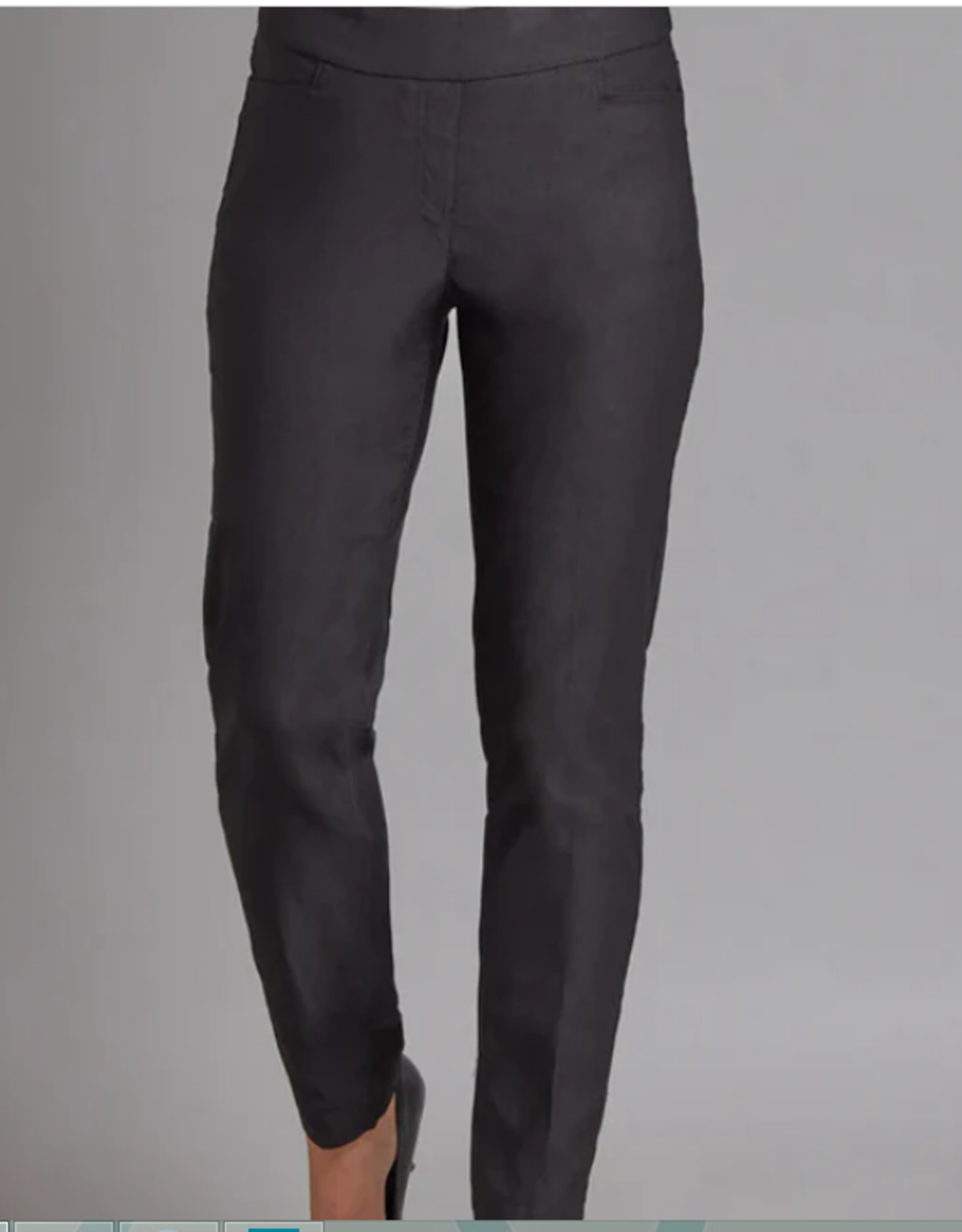Slimsations M30719PM Black Pull-On-Ankle W/Front & Back Pocket Pant