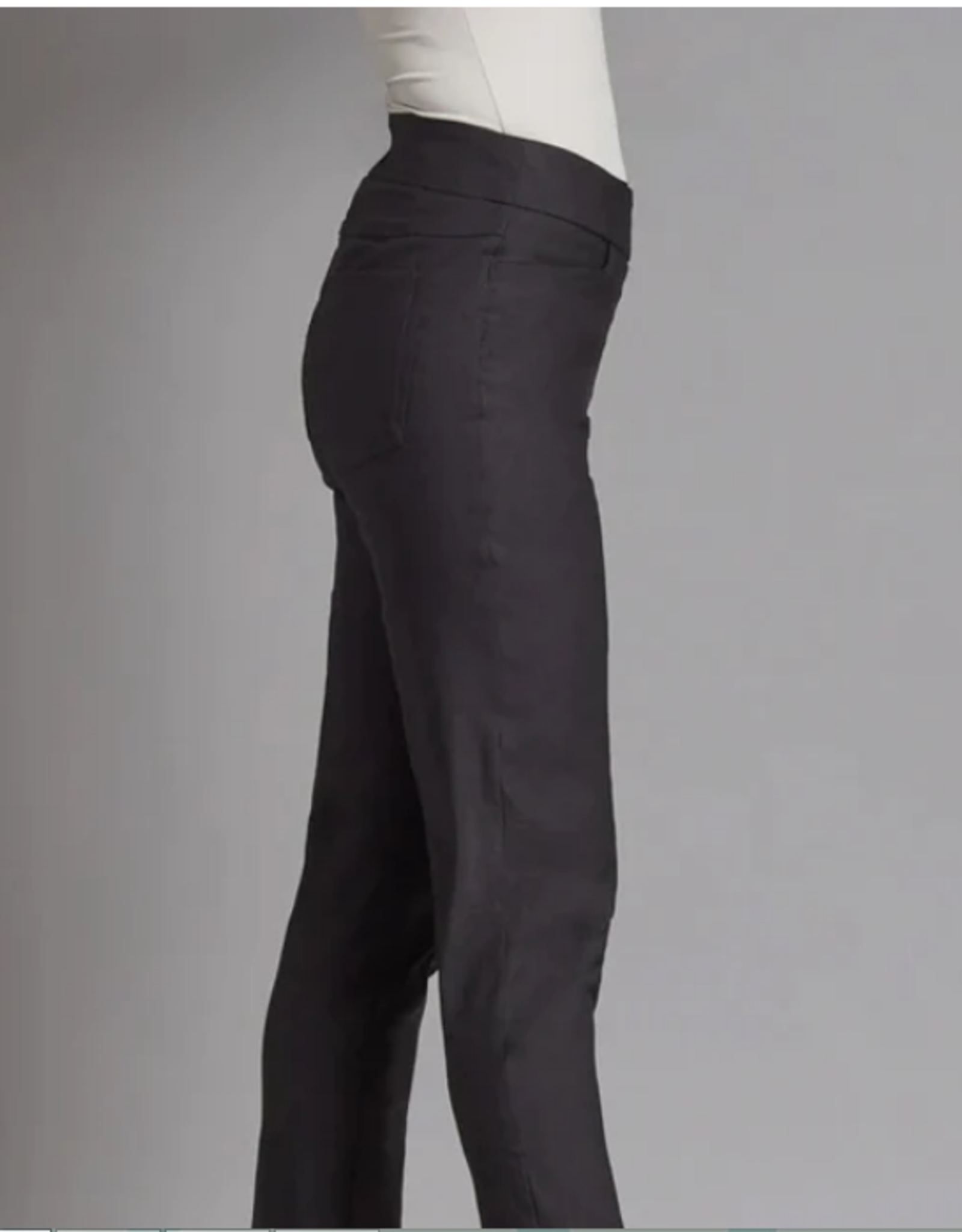 Slimsations M30719PM Black Pull-On-Ankle W/Front & Back Pocket Pant