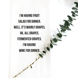 - Wildwood Landing Fruit Salad Tea Towel