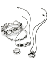 Brighton Brighton Silver Pretty Tough Stud Trio Necklace