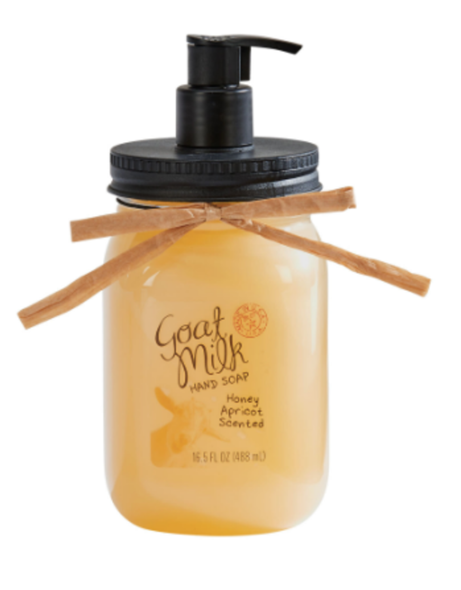 Honey Apricot Scented Goat Milk Hand Soap 16.5 fl oz