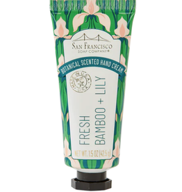 Fresh Bamboo & Lily Scented Botanical Hand Cream 1.5 fl oz