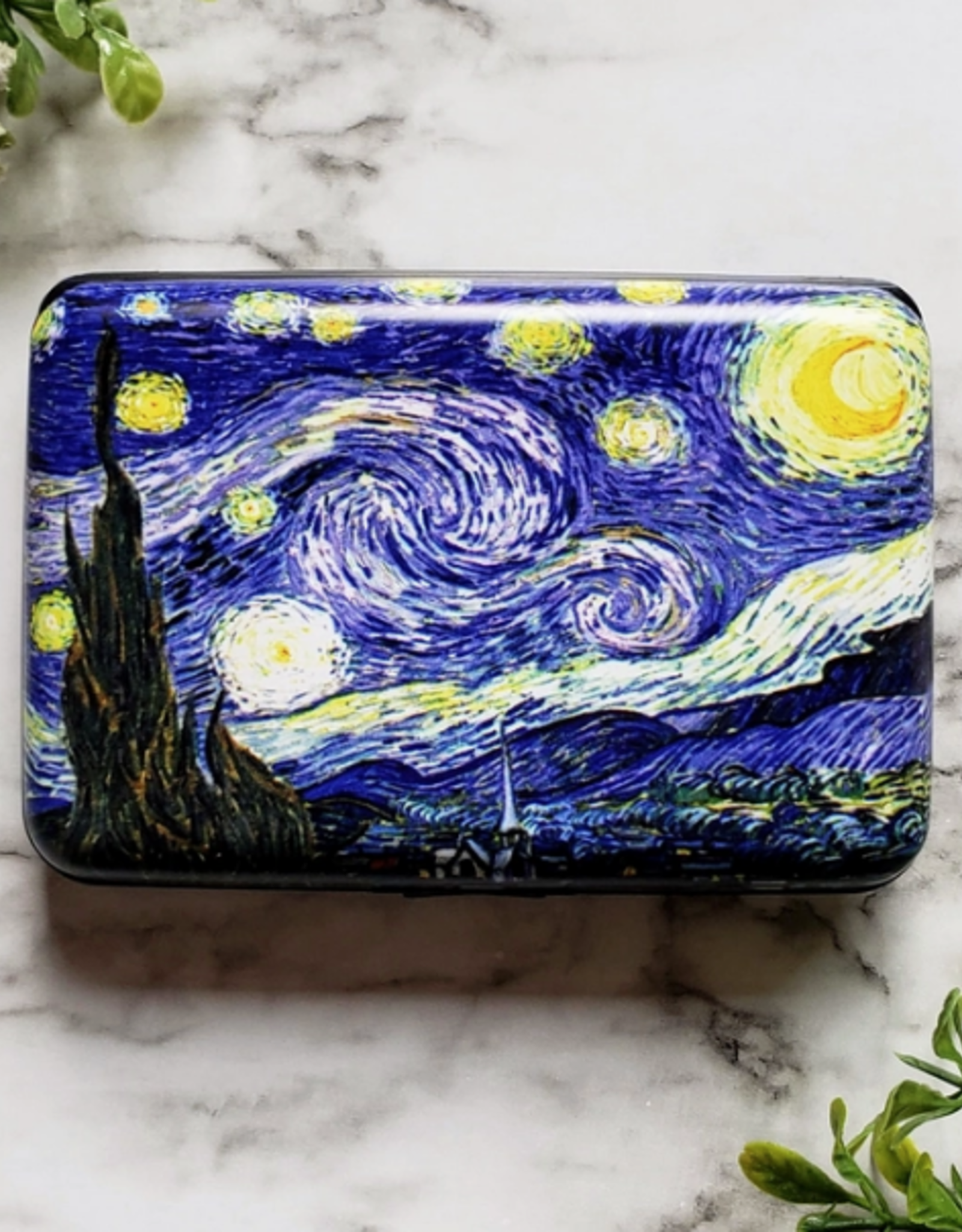 Van Gogh - The Starry Night RFID Armored Wallet