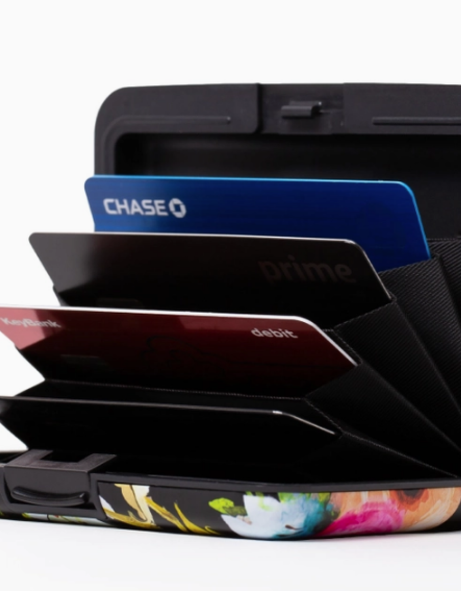 Monarque Armored Wallet Blue Marble RFID Protected O