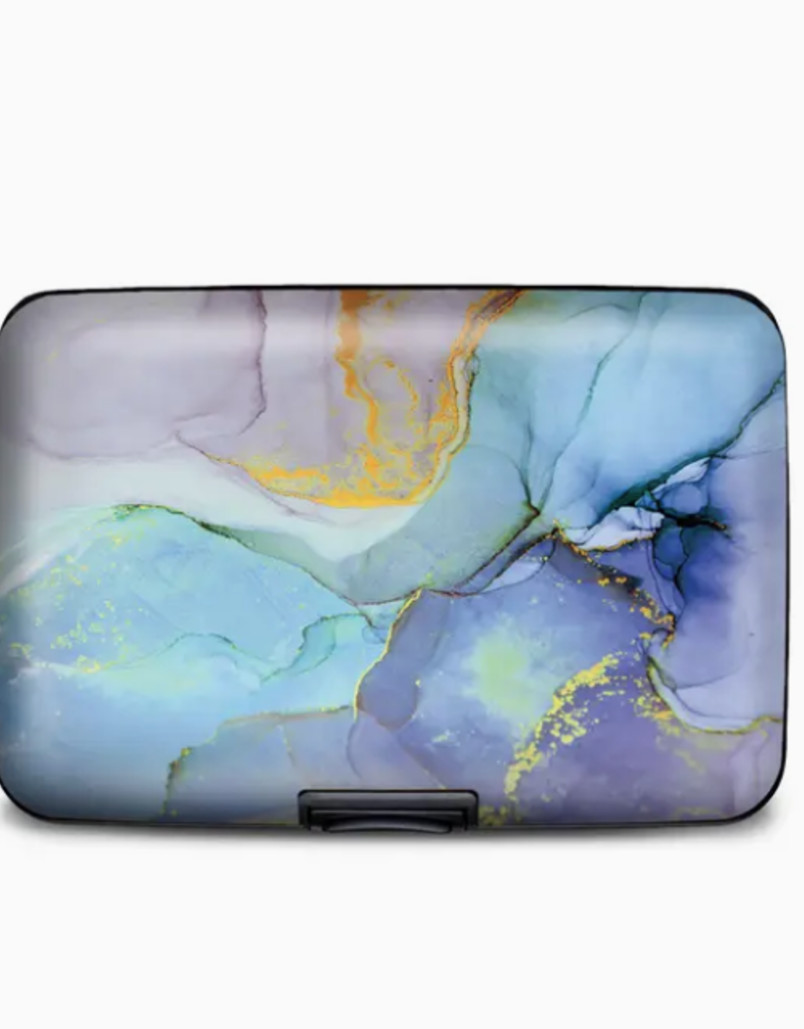 Monarque Armored Wallet Blue Marble RFID Protected O