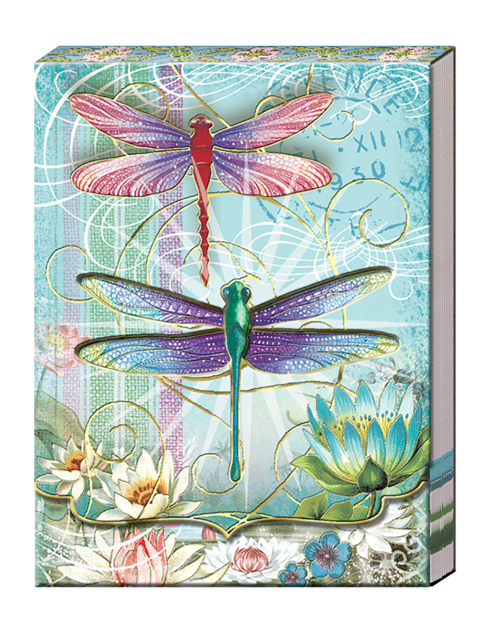 - Blue Dragonfly Pocket Notepad
