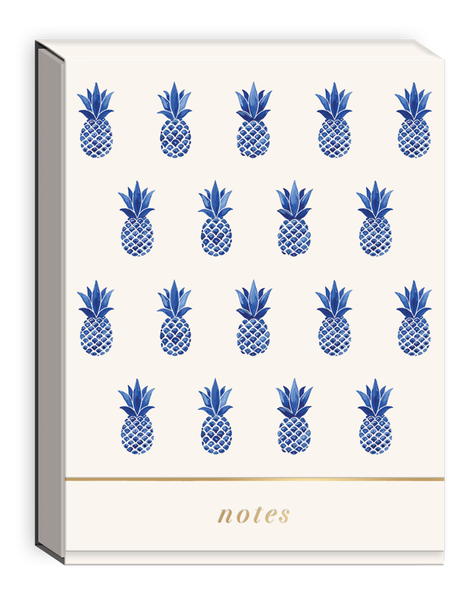 - Cobalt Coast Ditsy Pineapple Pocket Notepad