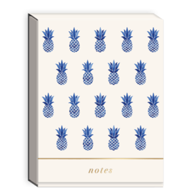 - Cobalt Coast Ditsy Pineapple Pocket Notepad