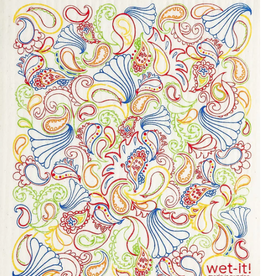 Paisley Multi Color Wet It!