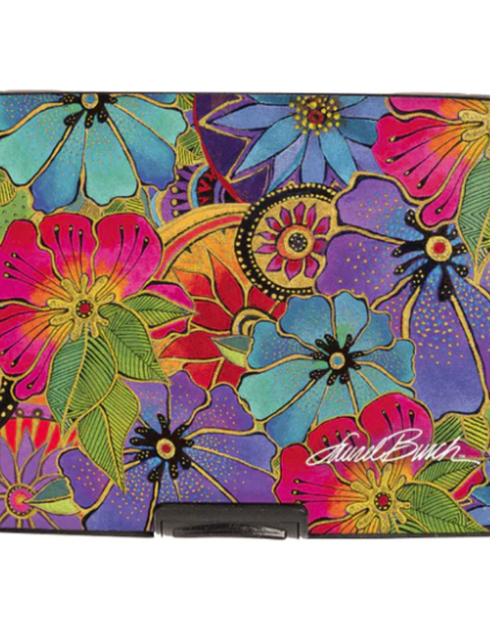 Burch Blossoming Florals RFID Armored Wallet