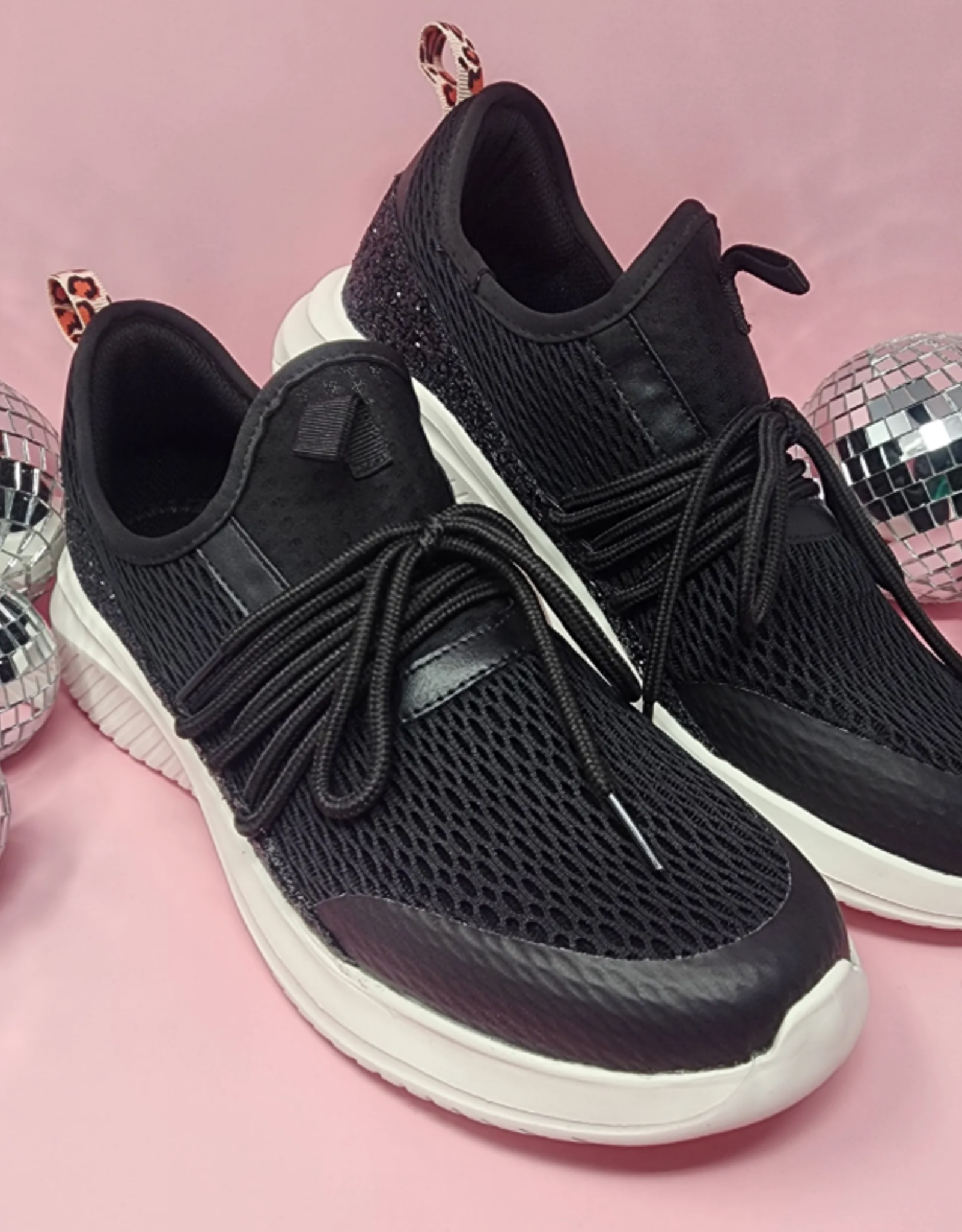 Corkys Footwear Black Soft Serve Fashion Sneaker