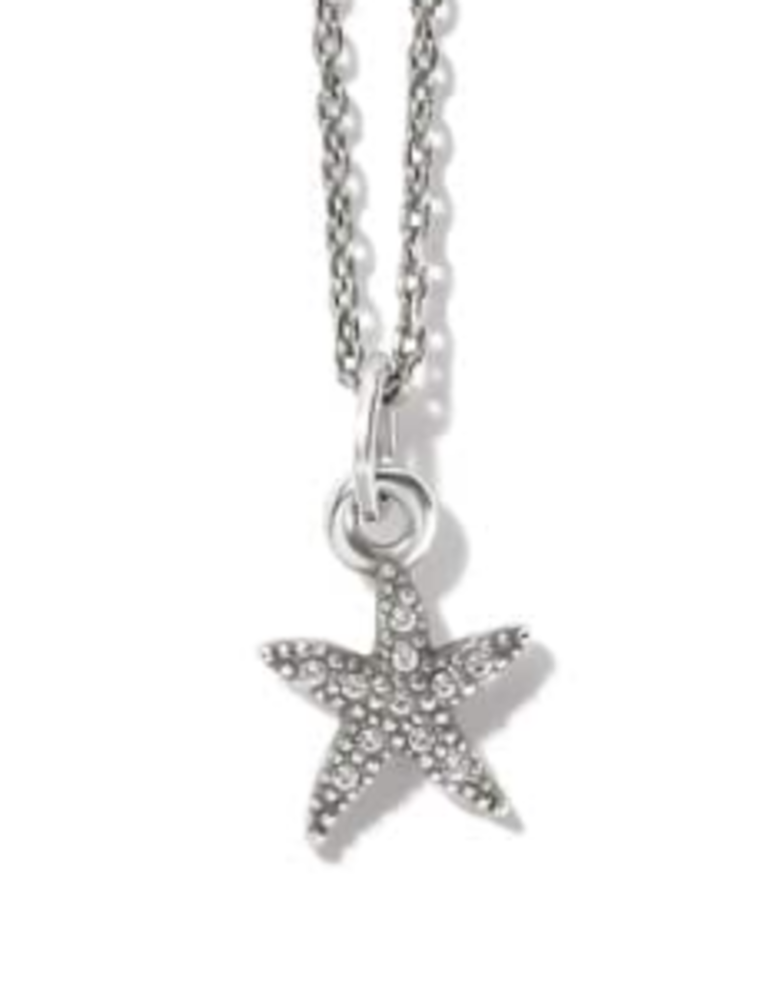 Brighton Silver Voyage Mini Starfish Necklace