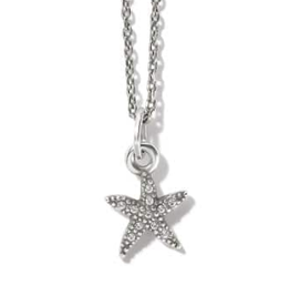 Brighton Silver Voyage Mini Starfish Necklace
