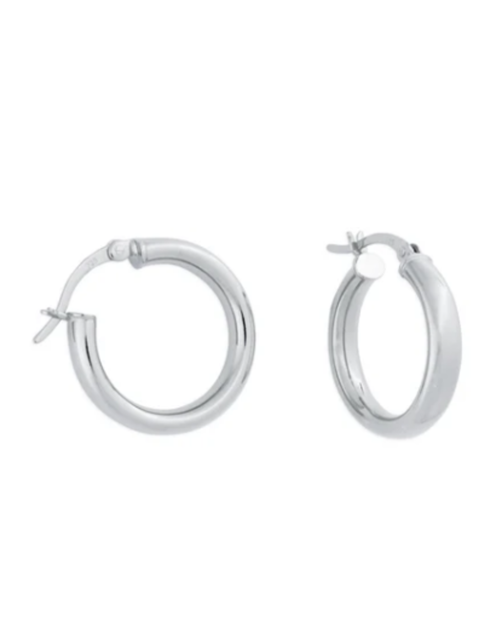 Sterling Silver Demi-Fine ISLA Hoop Earrings