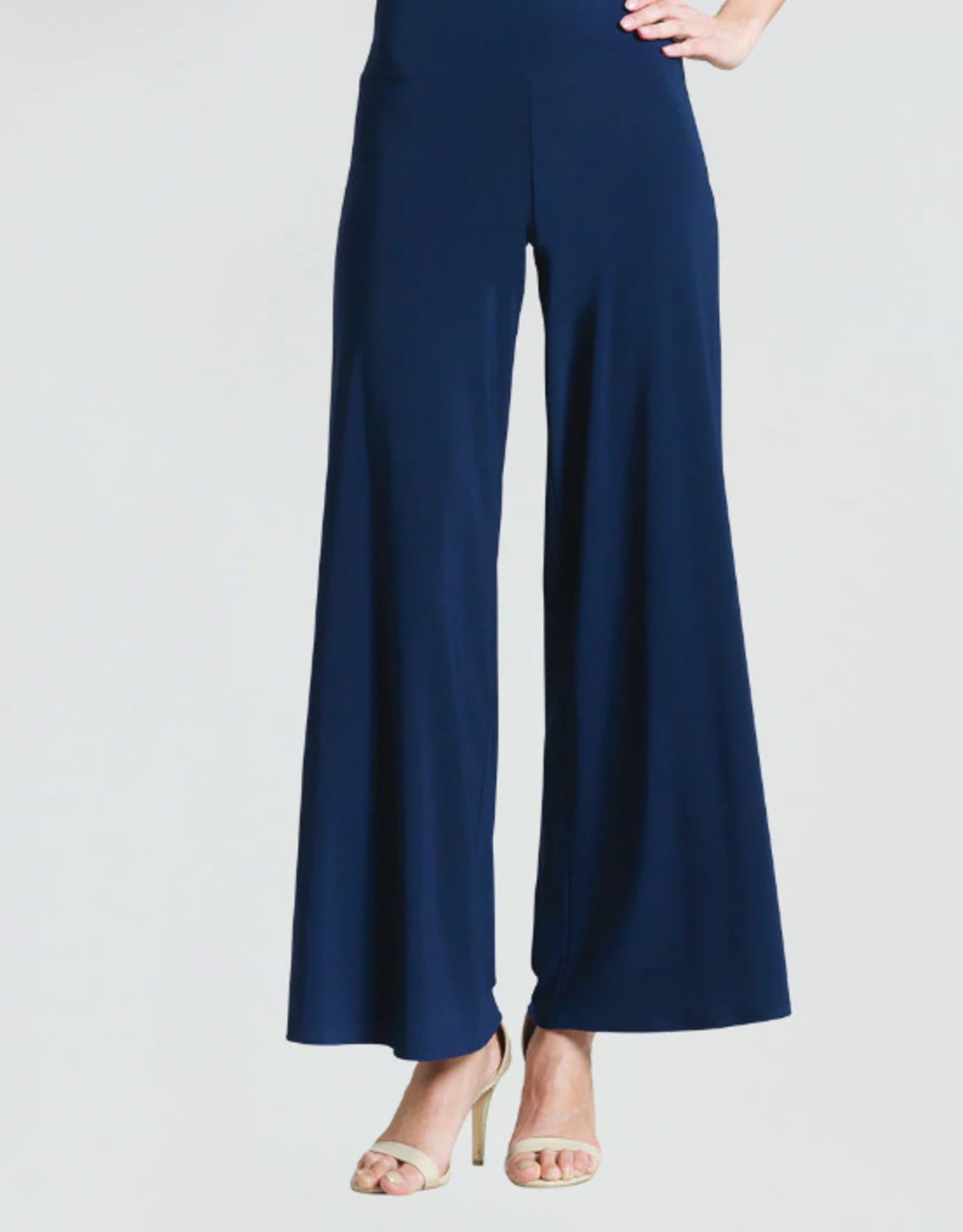 Clara Sunwoo Navy Pull-On Palazzo Pant
