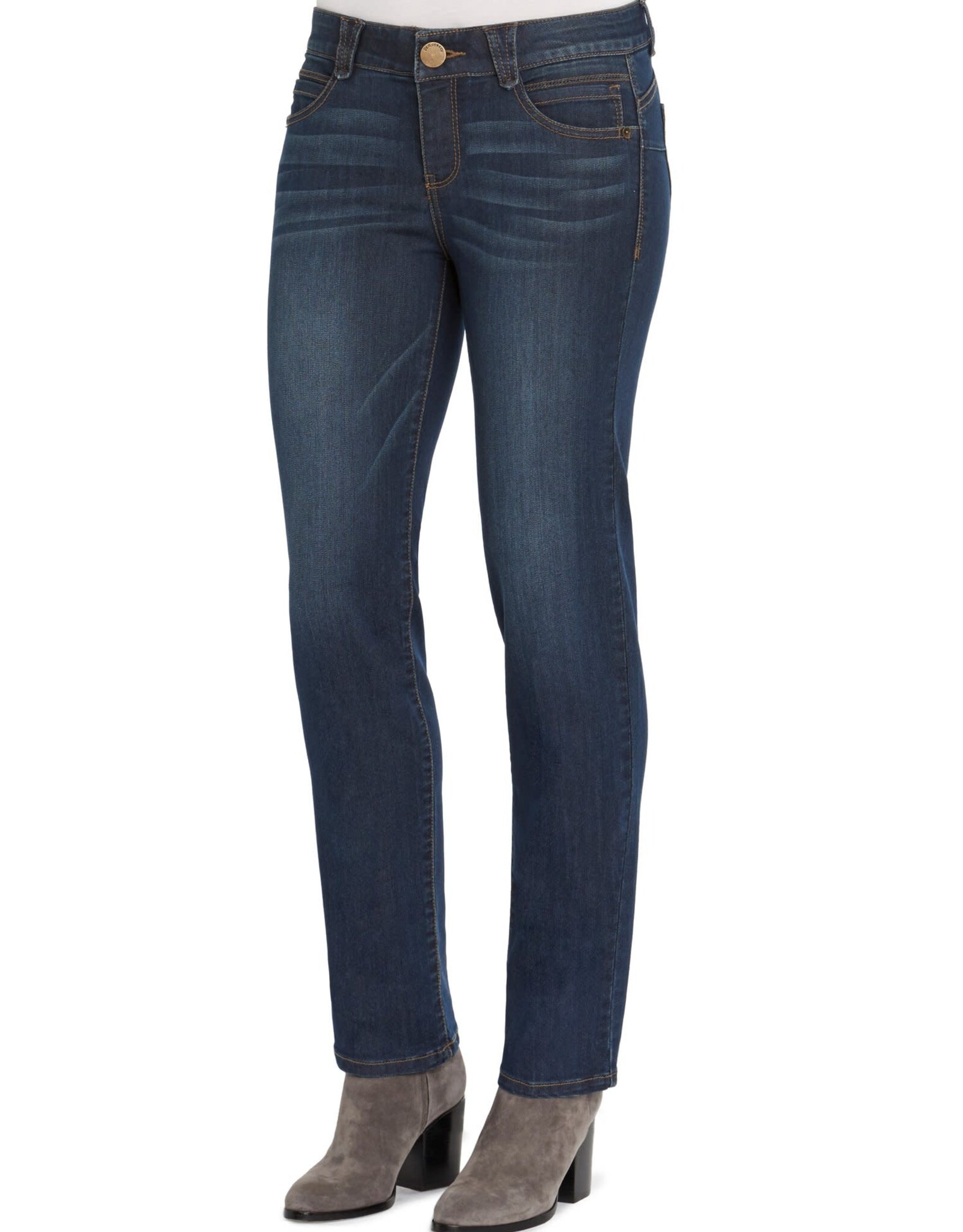 Democracy Indigo B1560Q4CD Indigo Straight Leg Jean LS