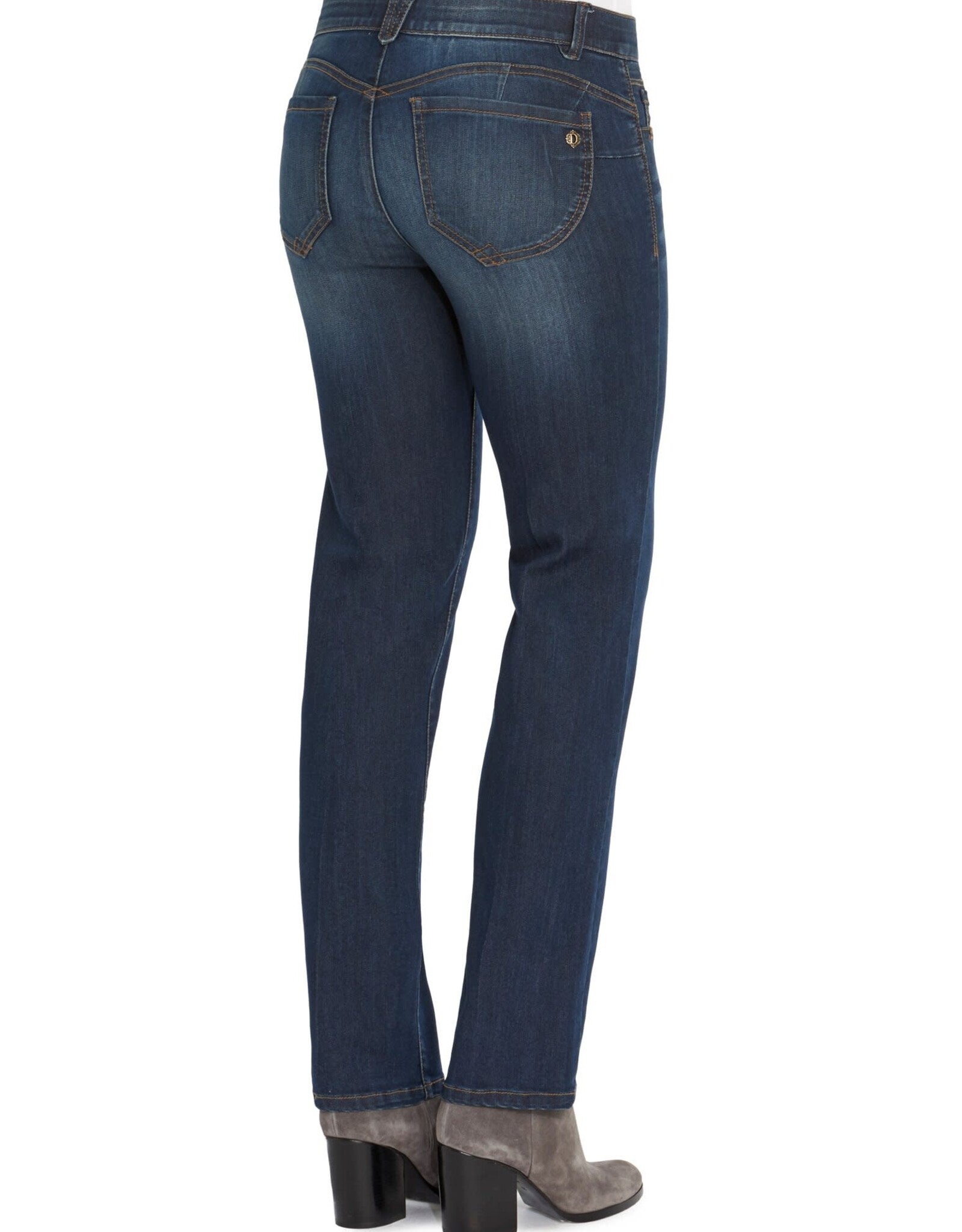Democracy Indigo B1560Q4CD Indigo Straight Leg Jean LS